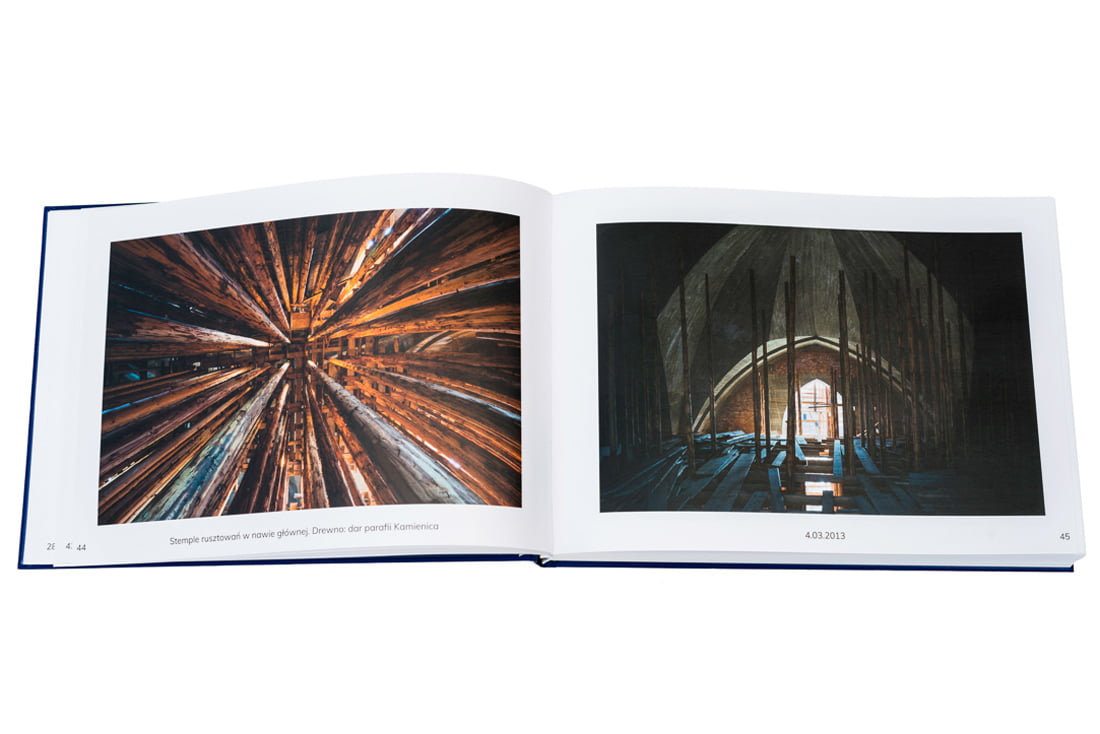 Brickwork II: expansion of church of The Most Holy Virgin Mary, Queen of Poland in Stróże