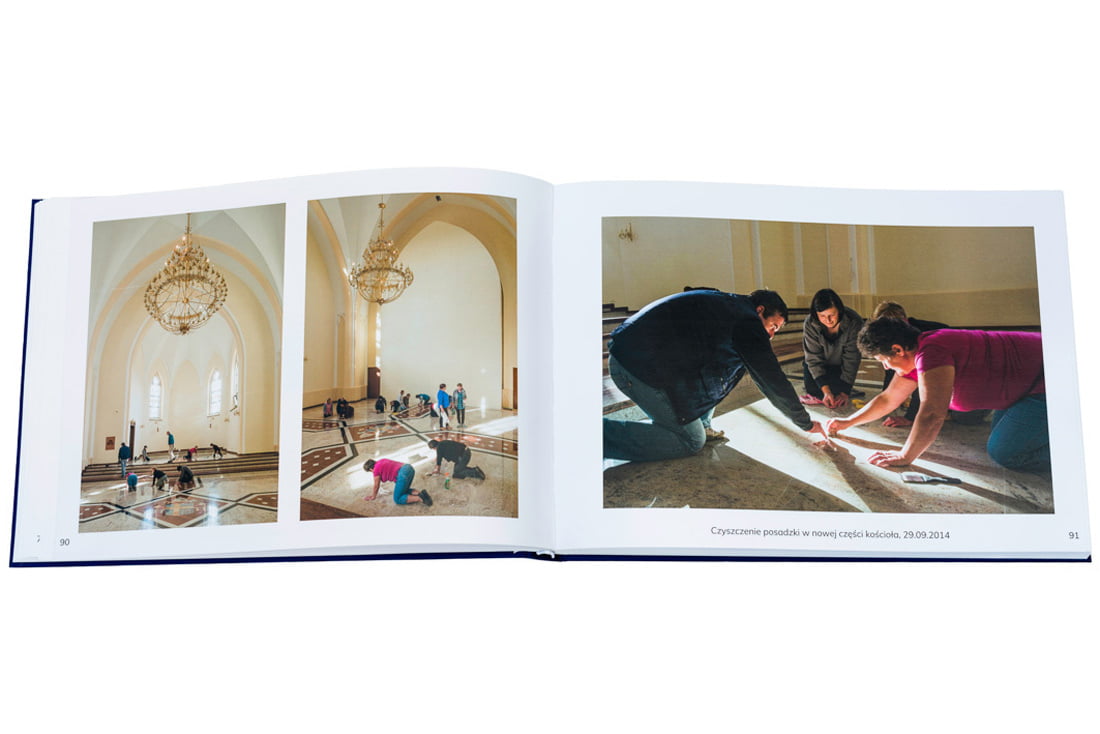 Brickwork II: expansion of church of The Most Holy Virgin Mary, Queen of Poland in Stróże